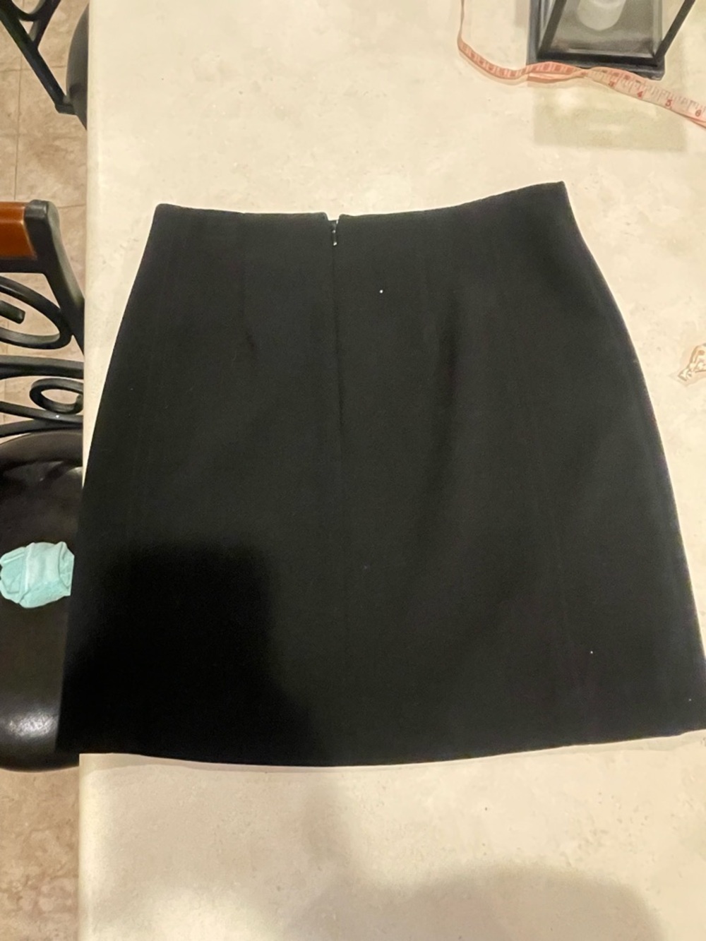 Ann Taylor Loft Black Mini Skirt - Picture 7 of 8